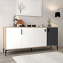 Hanah Home Neva 4002 en roble, blanco y antracita